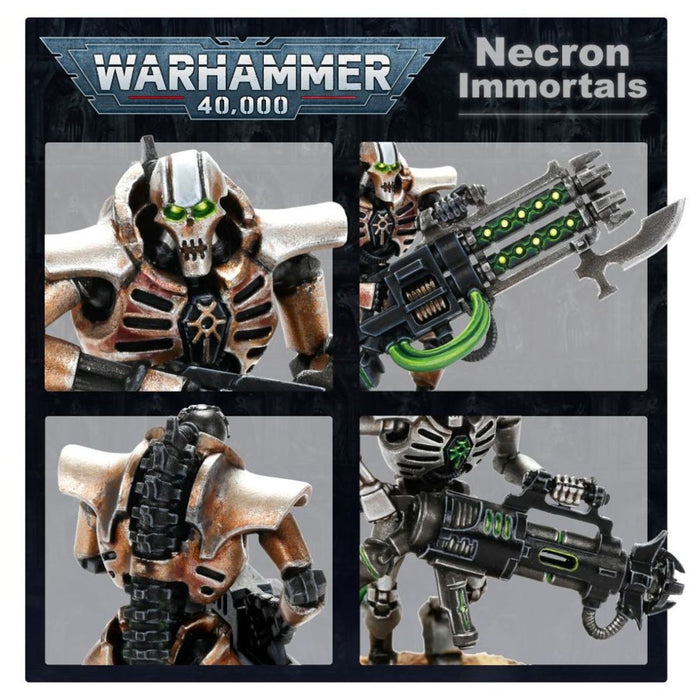 Warhammer 40,000 Necrons: Immortals Miniatures Set