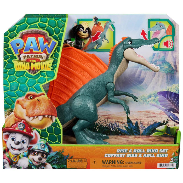 PAW Patrol The Dino Movie: Rise & Roll Dino Set