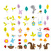 Nature Height Chart Stickabouts Wall Stickers