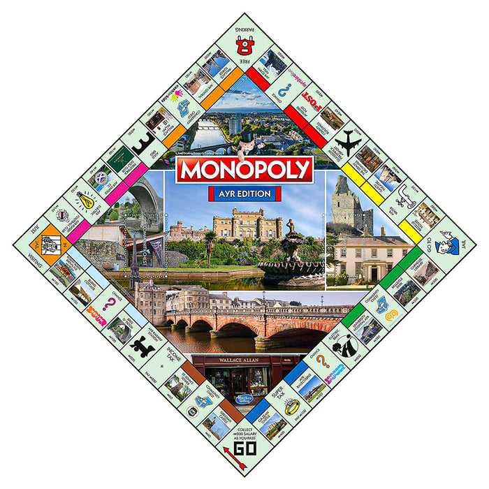 Monopoly Board Game Ayr Edition