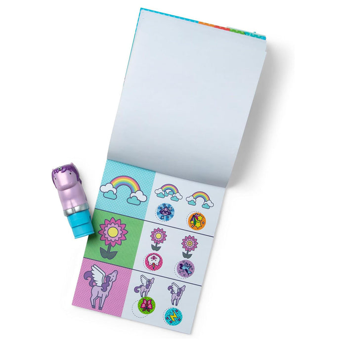 Melissa & Doug Sticker Wow! Unicorn Sticker Stamper & Activity Pad