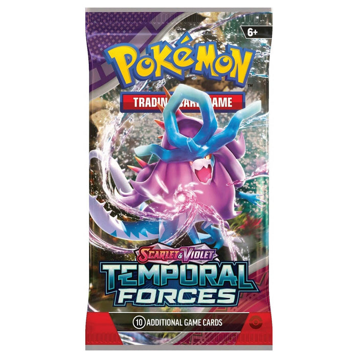 Pokémon TCG Scarlet & Violet: Temporal Forces - Booster Pack Walking Wake artwork
