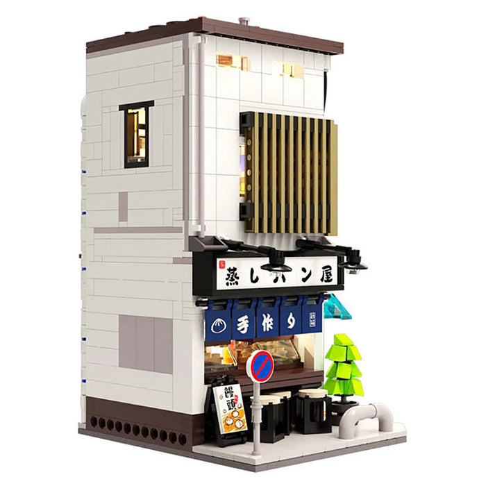 CaDA Japanese Steamed Bun Shop 1108 Piece Building Set