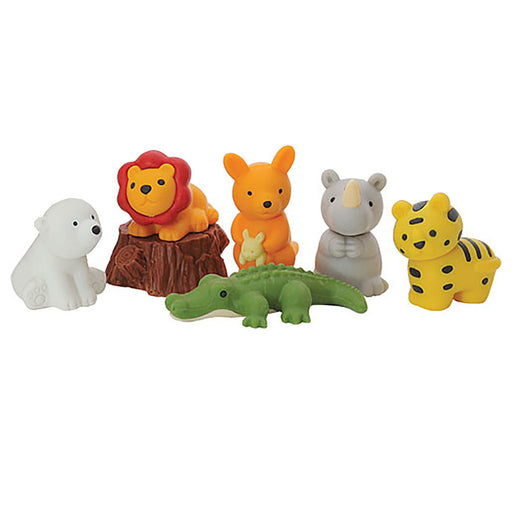 Iwako Safari Erasers Set