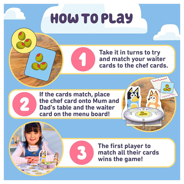 Orchard Toys Bluey Fancy Restaurant Game