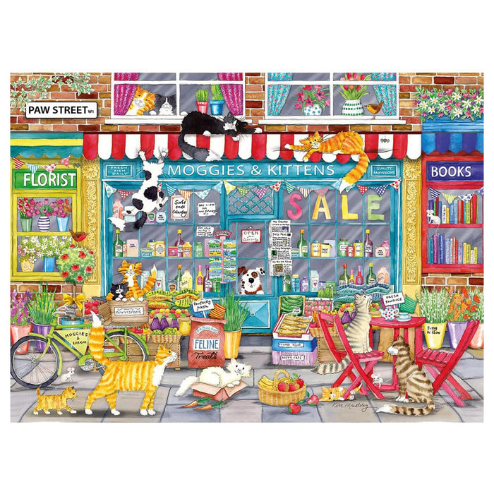 Gibsons Moggies & Kittens 1000 Piece Jigsaw Puzzle