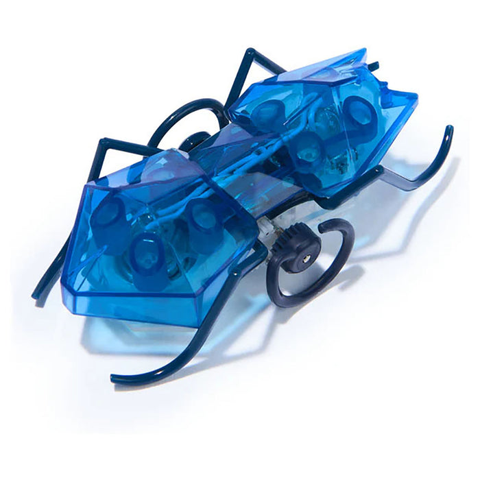 Hex Bots Micro Ant Blue Mini Robot Bug