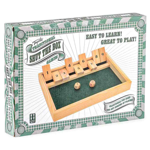 Toyrific Shut the Box Traditional Game