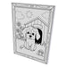 Washable Art Dog Colouring Protective Mat