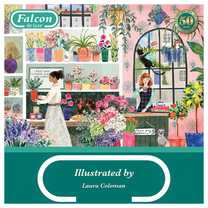 Falcon de luxe The Flower Studio 1000 Piece Jigsaw Puzzle