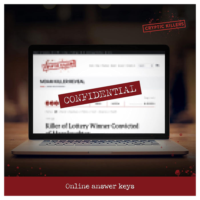 Cryptic Killers: Murder at the Movie Theatre Case File Game