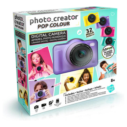 Photo Creator Pop Colour Camera Purple