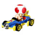 Hot Wheels Mario Kart Toad Mach 8 Vehicle