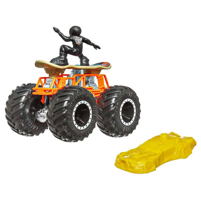 Hot Wheels Monster Trucks 2023: Freestyle Wreckers: Board to be Wild Vehicle
