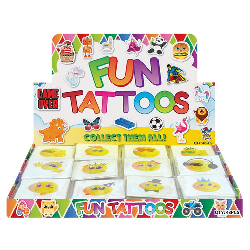 Henbrandt Mini Smile Temporary Fun Tattoos