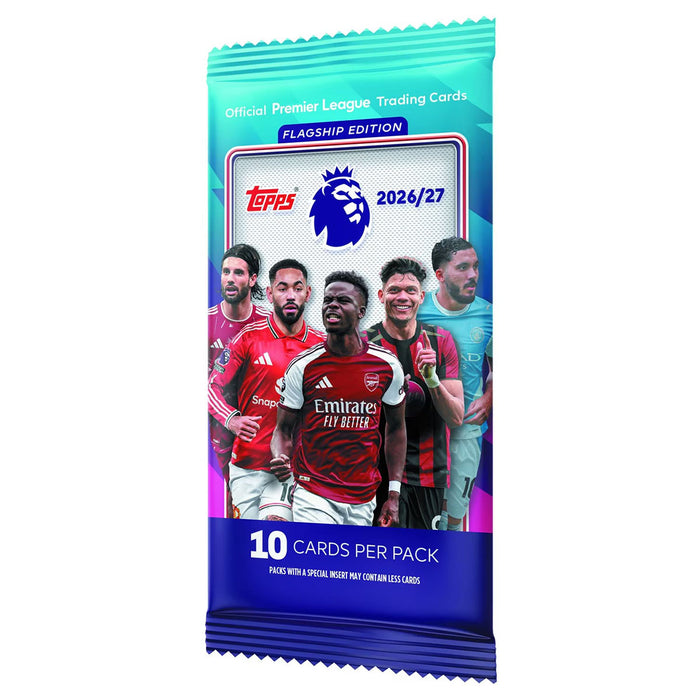 Topps Premier League 2026/27 Trading Cards Flagship Edition Value Box