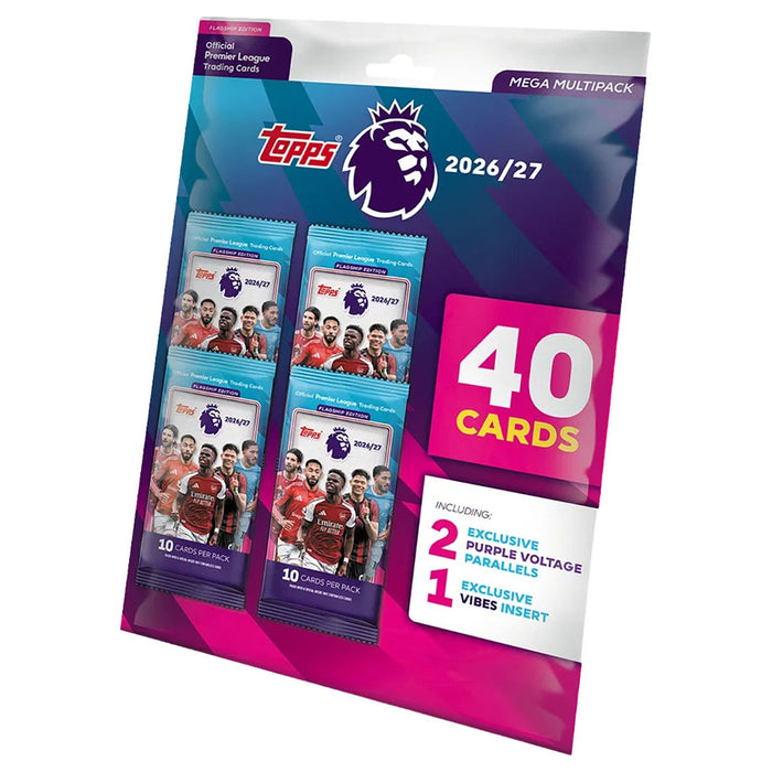 Topps Premier League 2026/27Trading Cards Flagship Edition Mega Multipack