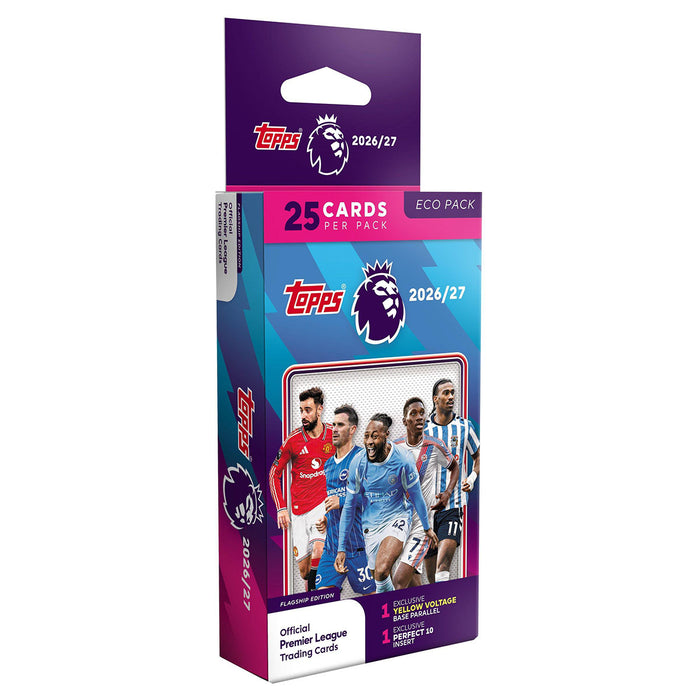 Topps Premier League 2026/27 Trading Cards Flagship Edition Eco Pack