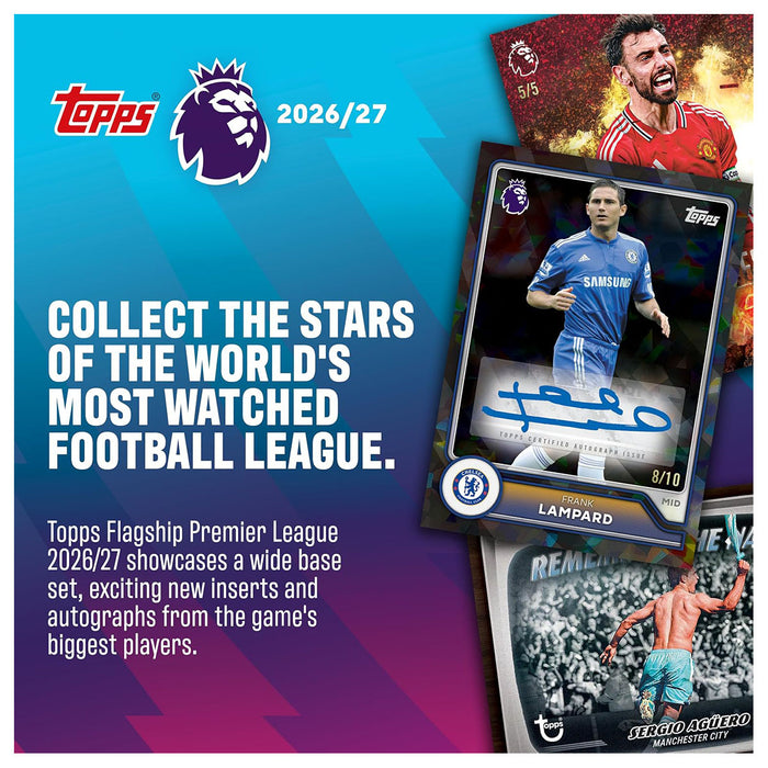 Topps Premier League 2026/27Trading Cards Flagship Edition Mega Multipack
