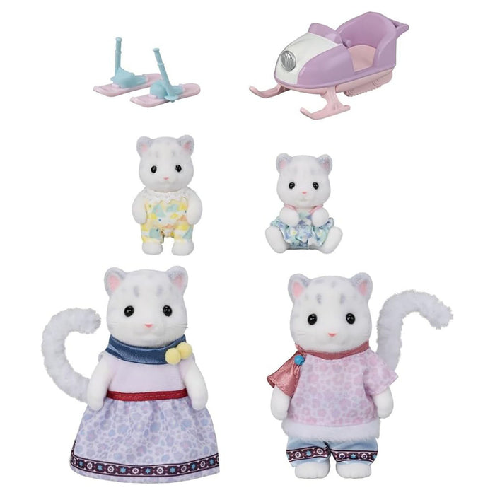 Sylvanian Families Snow Leopard Family Playset