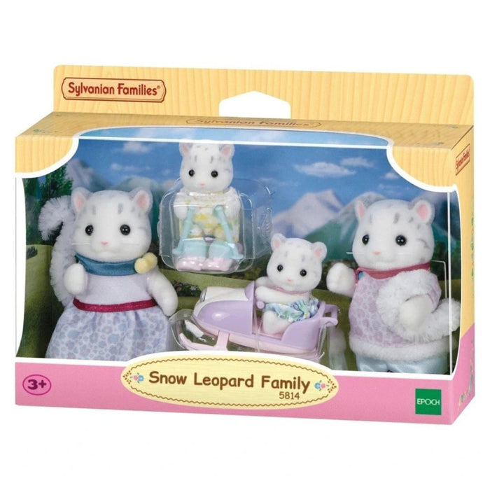 Sylvanian Families Snow Leopard Family Playset