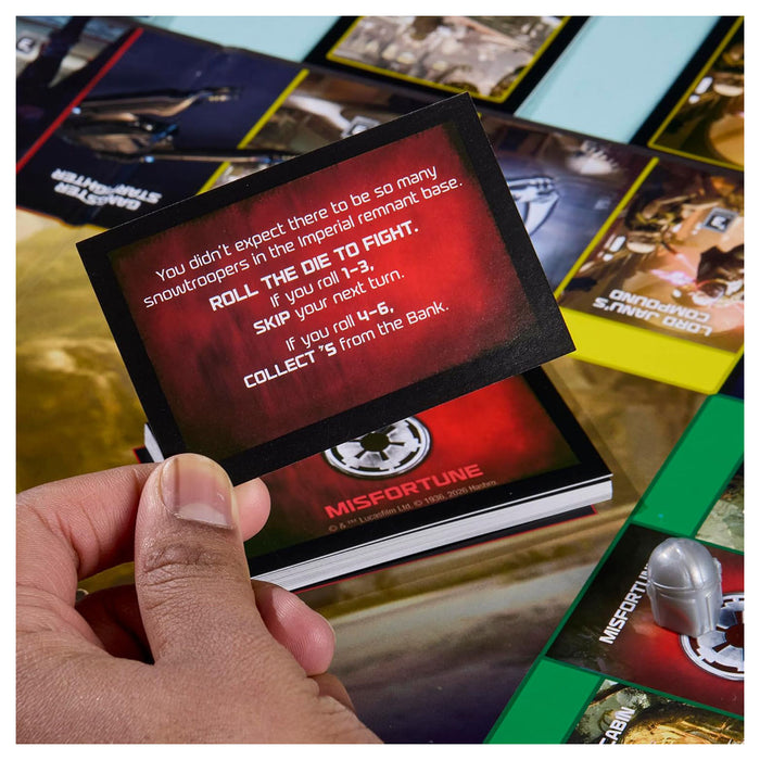 Monopoly Board Game Star Wars: The Mandalorian and Grogu Edition 