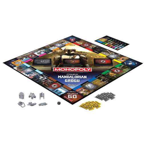 Monopoly Board Game Star Wars: The Mandalorian and Grogu Edition 