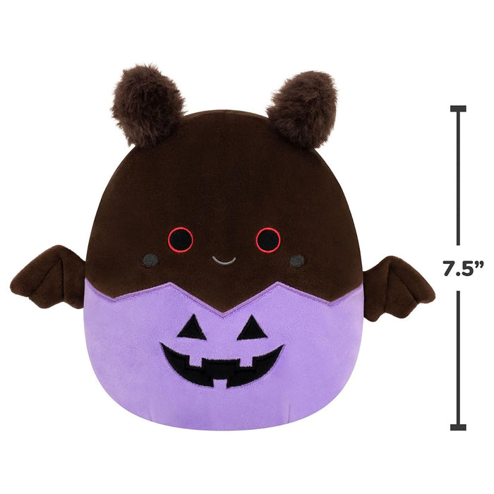 Squishmallows Perkin the Mothman Purple Pumpkin Halloween 7.5" Plush