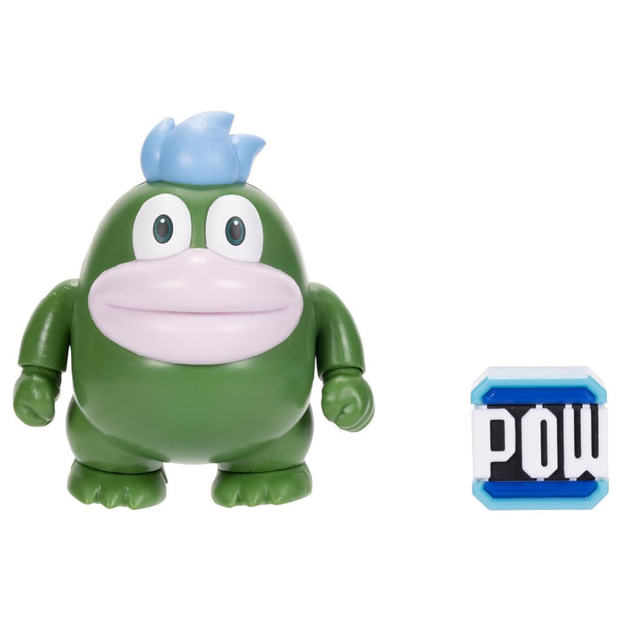 Super Mario Spike with POW Block 4" Figure