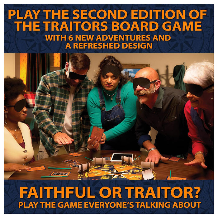The Traitors Board Game Second Edition