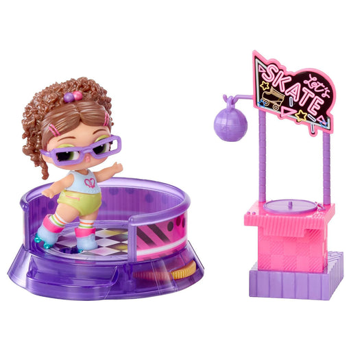 L.O.L. Surprise! Music Festival Furniture Roller Disco Doll Set