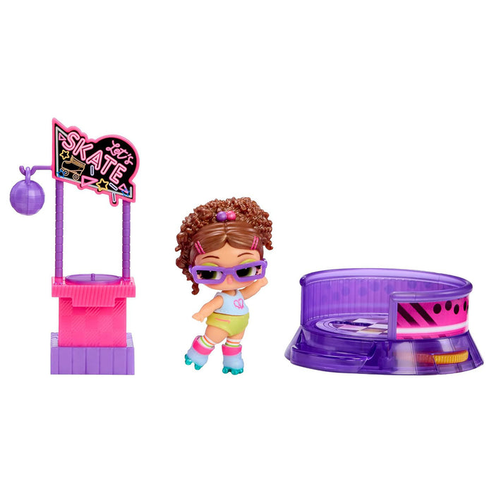 L.O.L. Surprise! Music Festival Furniture Roller Disco Doll Set