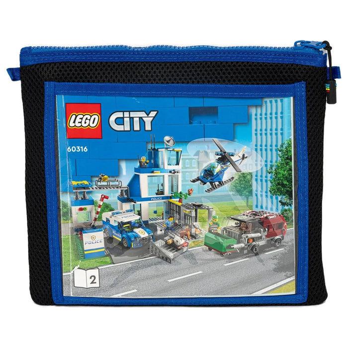 Brick Bagz Large Building Bricks Storage Blue