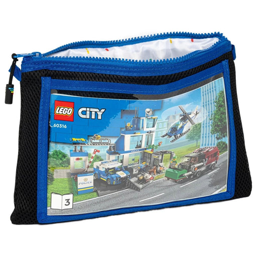 Brick Bagz Medium Building Bricks Storage Blue