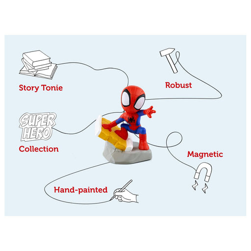Tonies Toniebox Marvel Spidey & his Amazing Friends: Spider Man Audio Figure