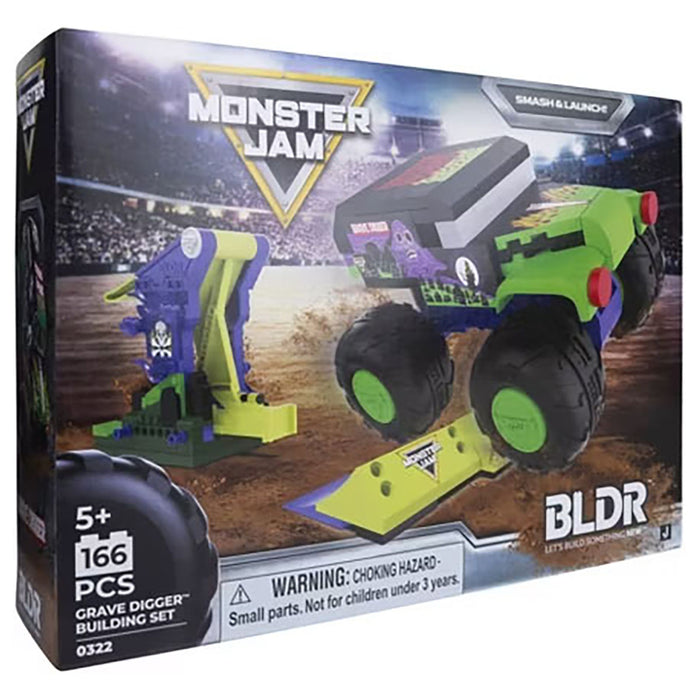 Monster Jam BLDR Grave Digger Building Set