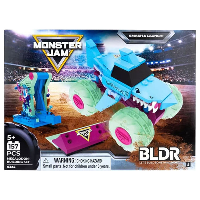 Monster Jam BLDR Megalodon Building Set
