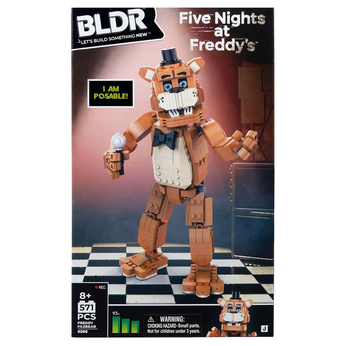 BLDR Five Nights at Freddy's: Freddy Fazbear Building Set 