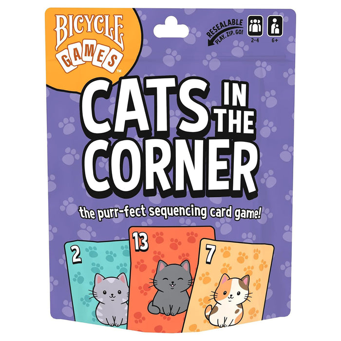 Bicycle Games Cats in the Corner Card Game