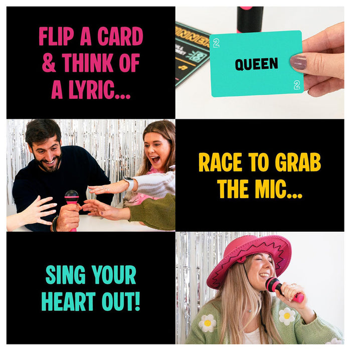 Grab the Mic: On Tour Travel Edition Party Game