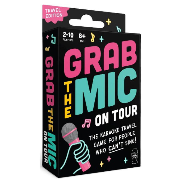 Grab the Mic: On Tour Travel Edition Party Game