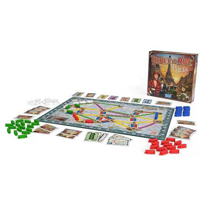 Ticket to Ride: Paris Board Game