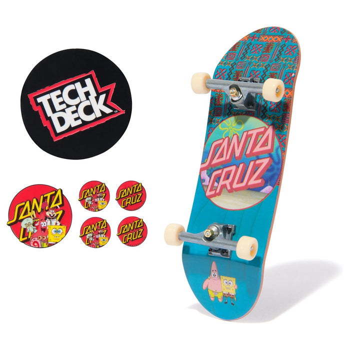 Tech Deck SpongeBob SquarePants Santa Cruz Fingerboard 3/7