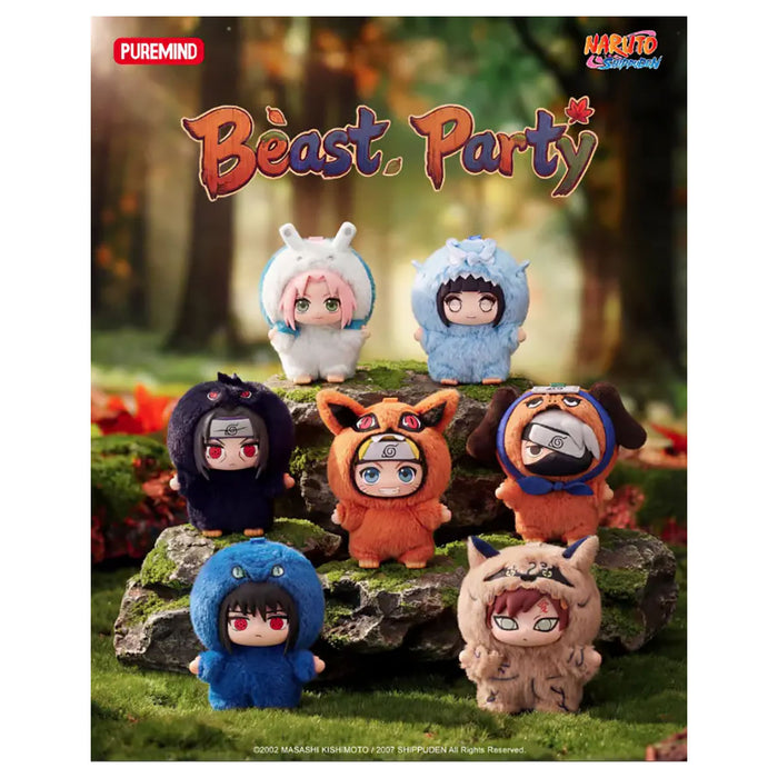 Naruto Shippuden Beast Party 14cm Plush (styles vary)