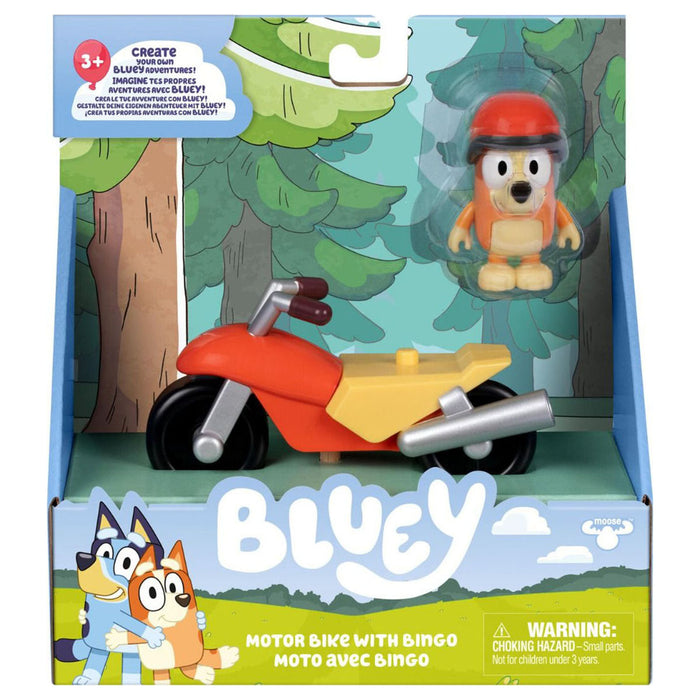 Bluey Motor Bike with Bingo Playset