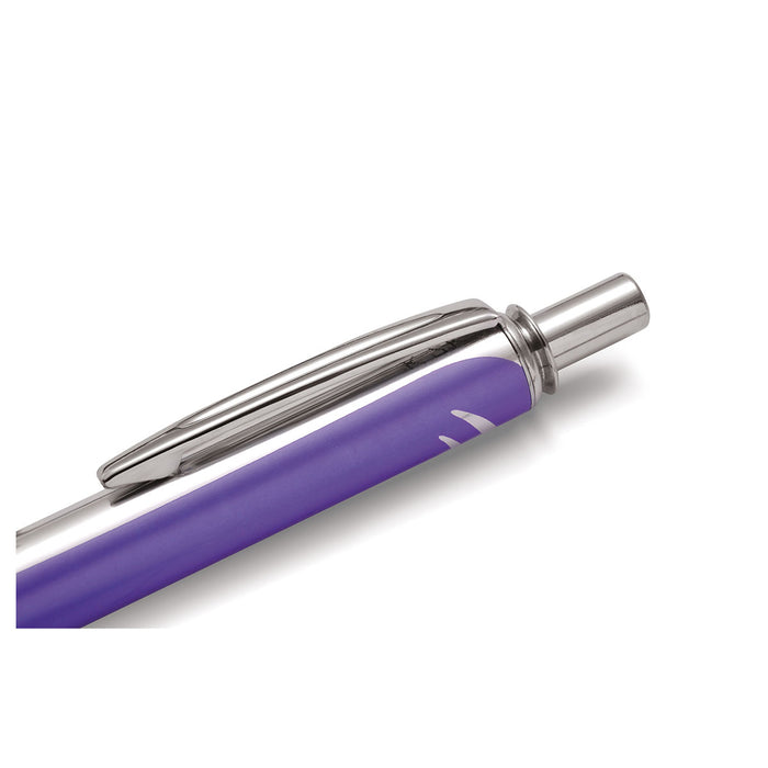 Pentel EnerGel Sterling BL407 Violet Rollerball Pen