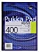 Pukka Pad A4 Metallic Refill Pad 400 pages 80gsm Ruled colours vary Pack of 5