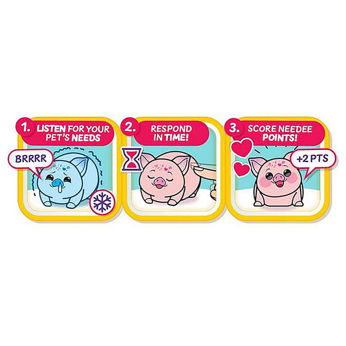 Little Live Pets NeeDees Candy Series Ouchee Hedgehog Interactive Pet