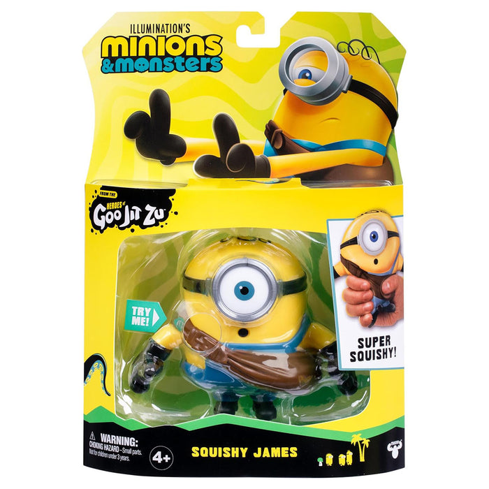 Minions & Monsters x Heroes of Goo Jit Zu Squishy James Stretch Figure