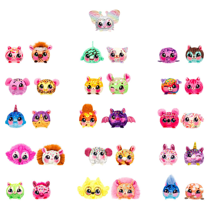 Cookeez Makery Yum Yumz Scented Surprise Plush Pets Twin Pak (styles vary)